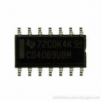Unbuffered CMOS Hex Logic Inverter, CD4069UBE IC DIP-14